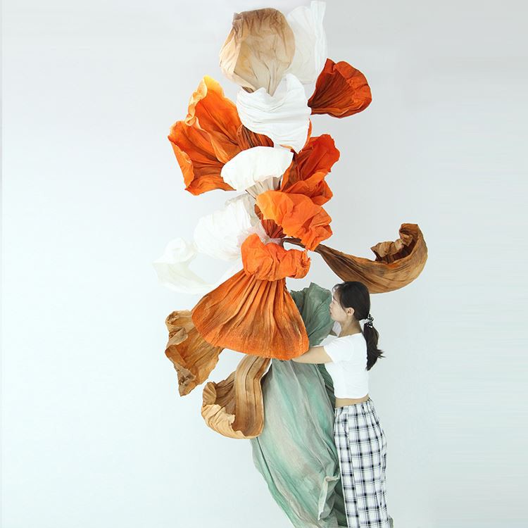 Oranžinio popieriaus meno diegimas