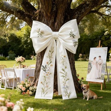 Milžiniškas audinio lankas