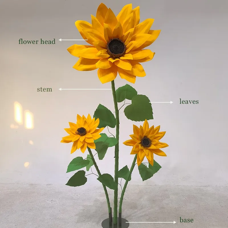 Giant Paper Sunflowers Giant Paper Sunflowers